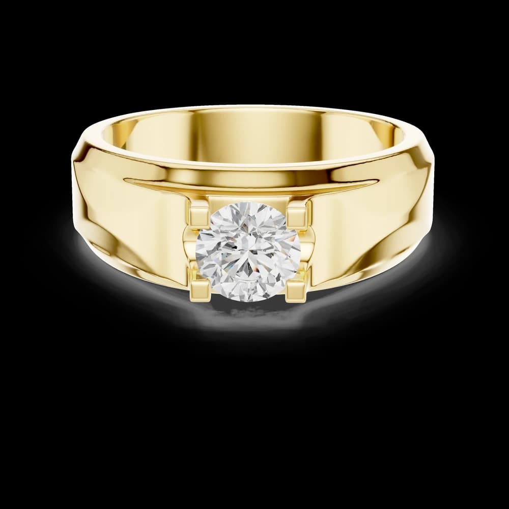 0.8 ct Round Brilliant Solitaire Lab Grown Diamond - Image 3 0.8 ct Round Brilliant Solitaire Lab Grown Diamond, view 3 of 6