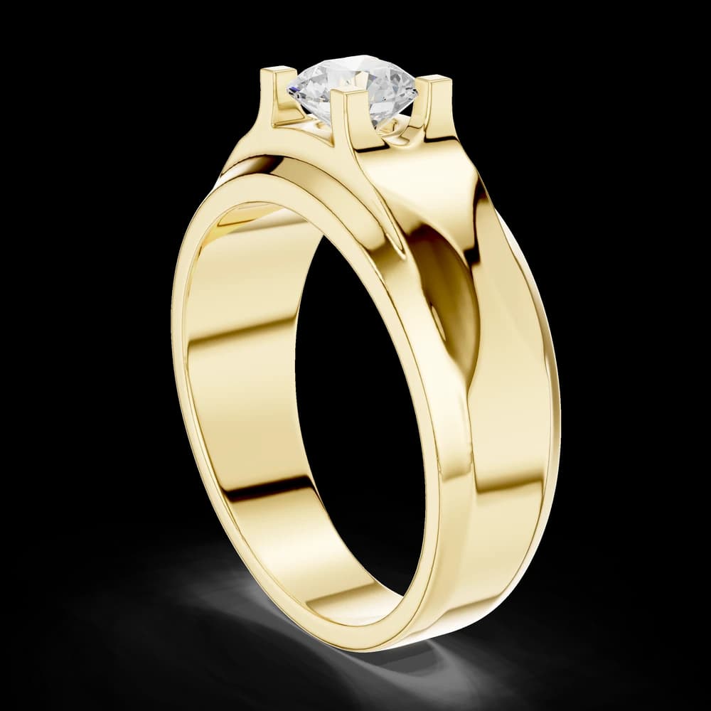 0.8 ct Round Brilliant Solitaire Lab Grown Diamond - Image 4 0.8 ct Round Brilliant Solitaire Lab Grown Diamond, view 4 of 6