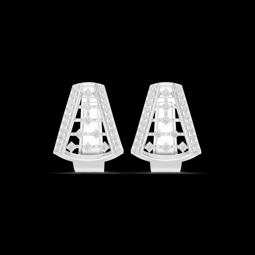 Aero Wing Lab Grown Diamond Earrings Studs - Image 2 Aero Wing Lab Grown Diamond Earrings Studs, view 2 of 6