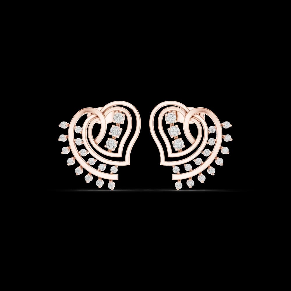 Alpine Mist Lab Grown Diamond Earrings Drops - Image 1 Alpine Mist Lab Grown Diamond Earrings Drops, view 1 of 6
