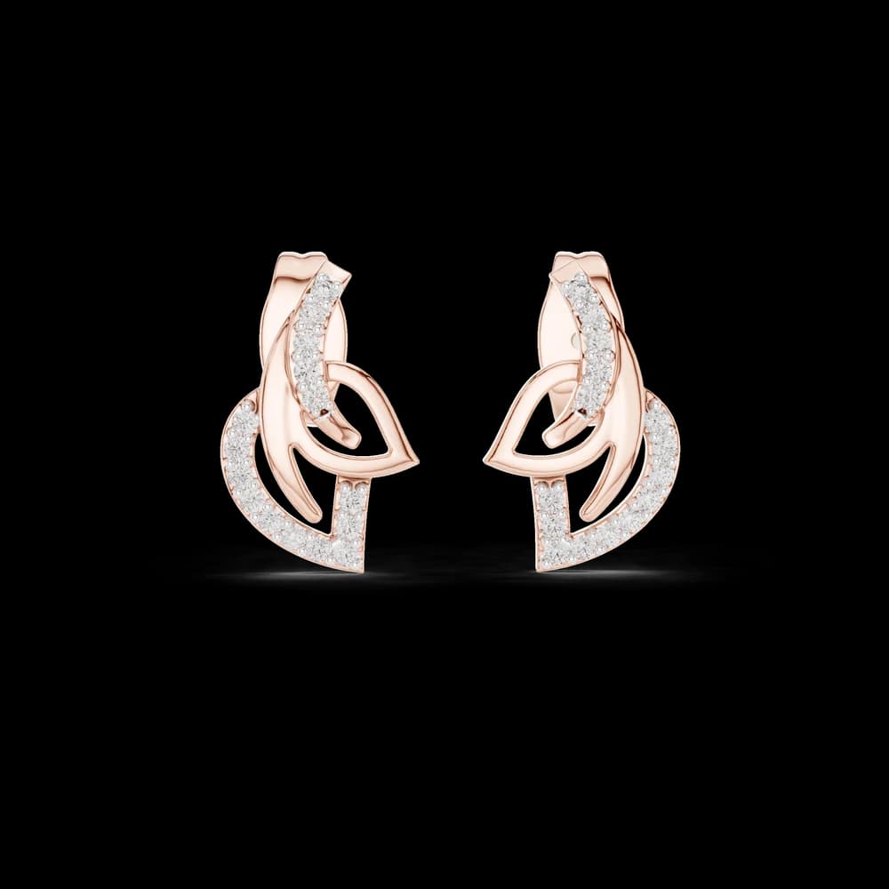 Astonishing Lab grown diamond Earrings piece - Image 1 Astonishing Lab grown diamond Earrings piece, view 1 of 6