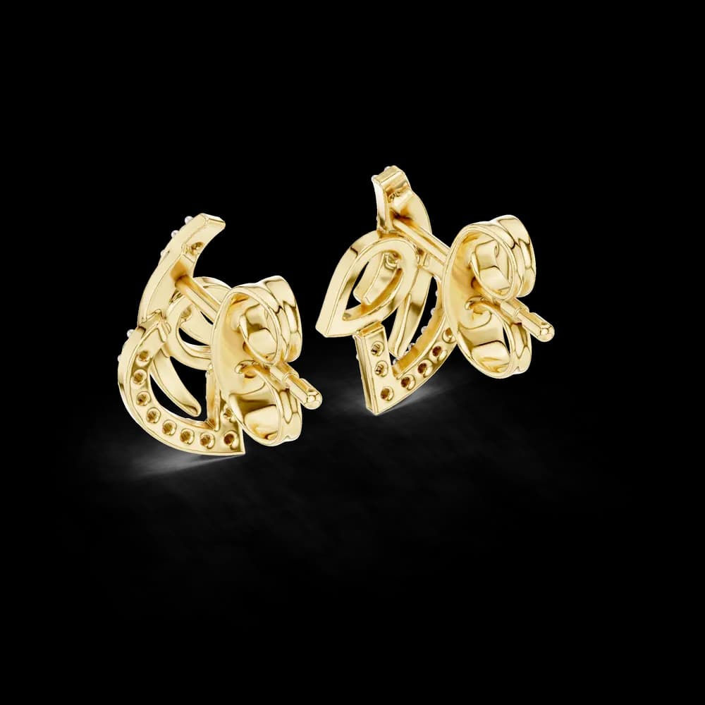 Astonishing Lab grown diamond Earrings piece - Image 6 Astonishing Lab grown diamond Earrings piece, view 6 of 6
