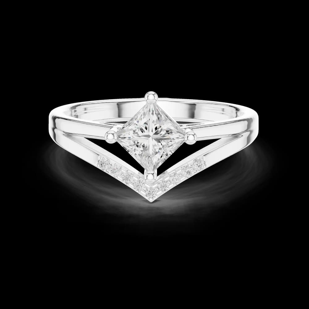Baroque Bliss Lab Grown Diamond Ring - Image 2 Baroque Bliss Lab Grown Diamond Ring, view 2 of 6