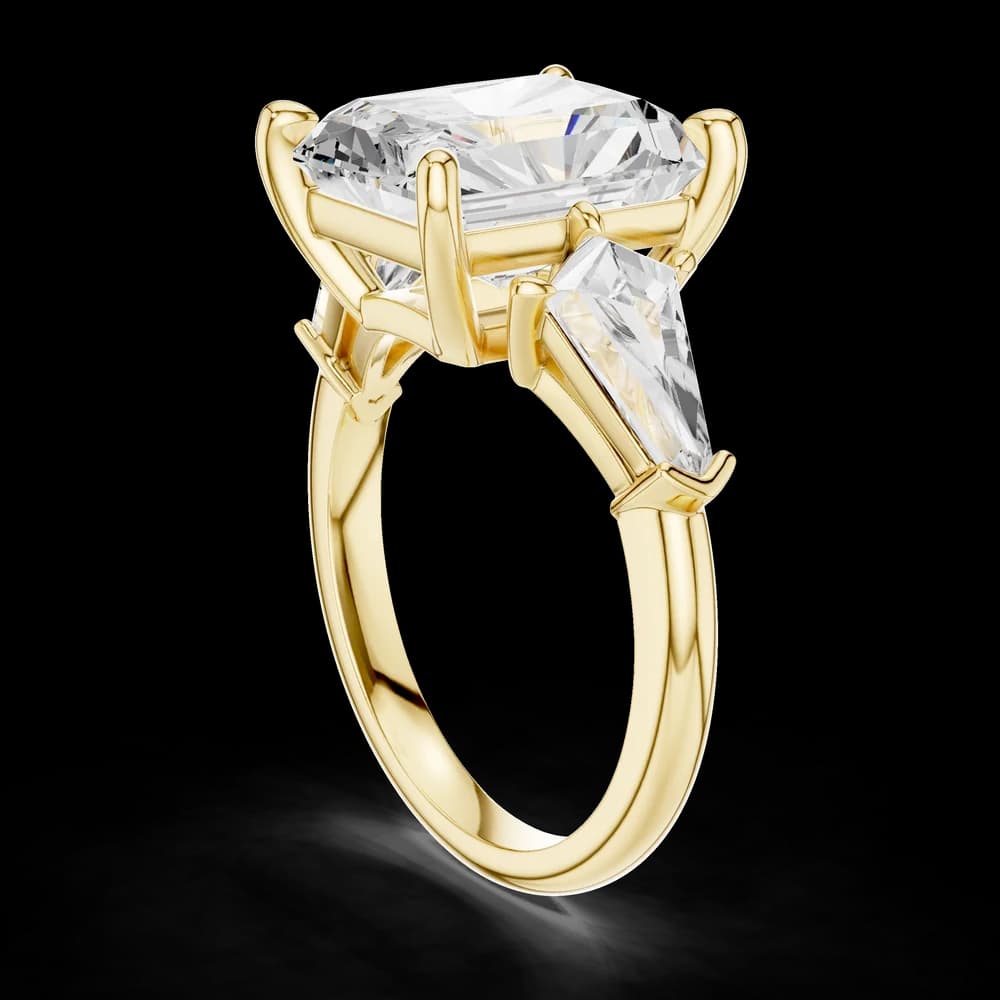 Boulder Ridge Lab Grown Diamond Hexagonal Frame Ring - Image 7 Boulder Ridge Lab Grown Diamond Hexagonal Frame Ring, view 7 of 9
