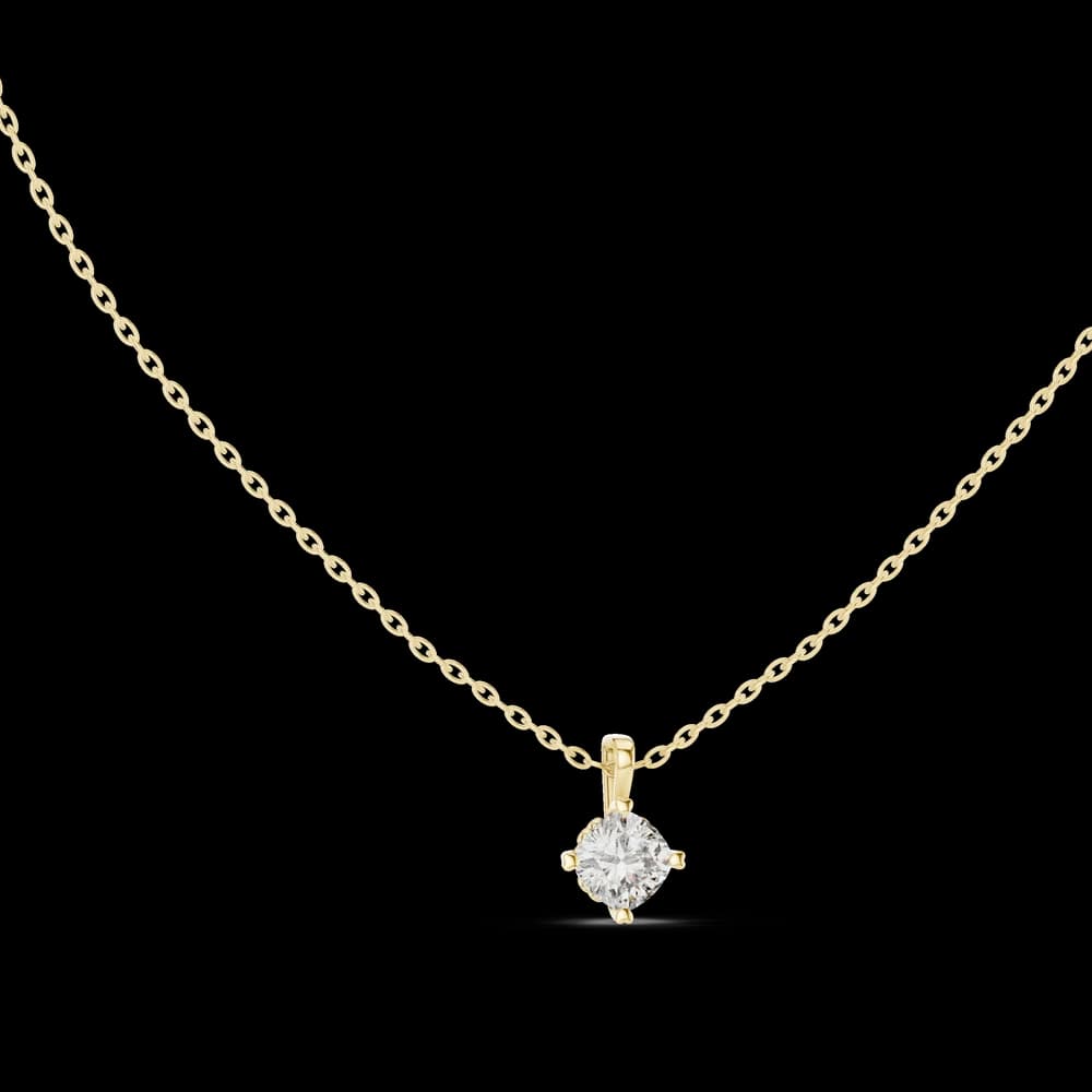 Brave Soul lab grown diamond pendant - Image 3 Brave Soul lab grown diamond pendant, view 3 of 6
