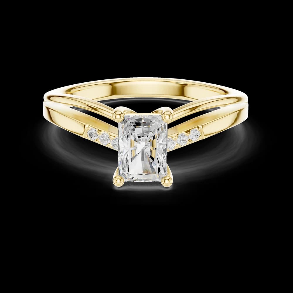 Bright Bouquet Lab Grown Diamond Ring - Image 3 Bright Bouquet Lab Grown Diamond Ring, view 3 of 6