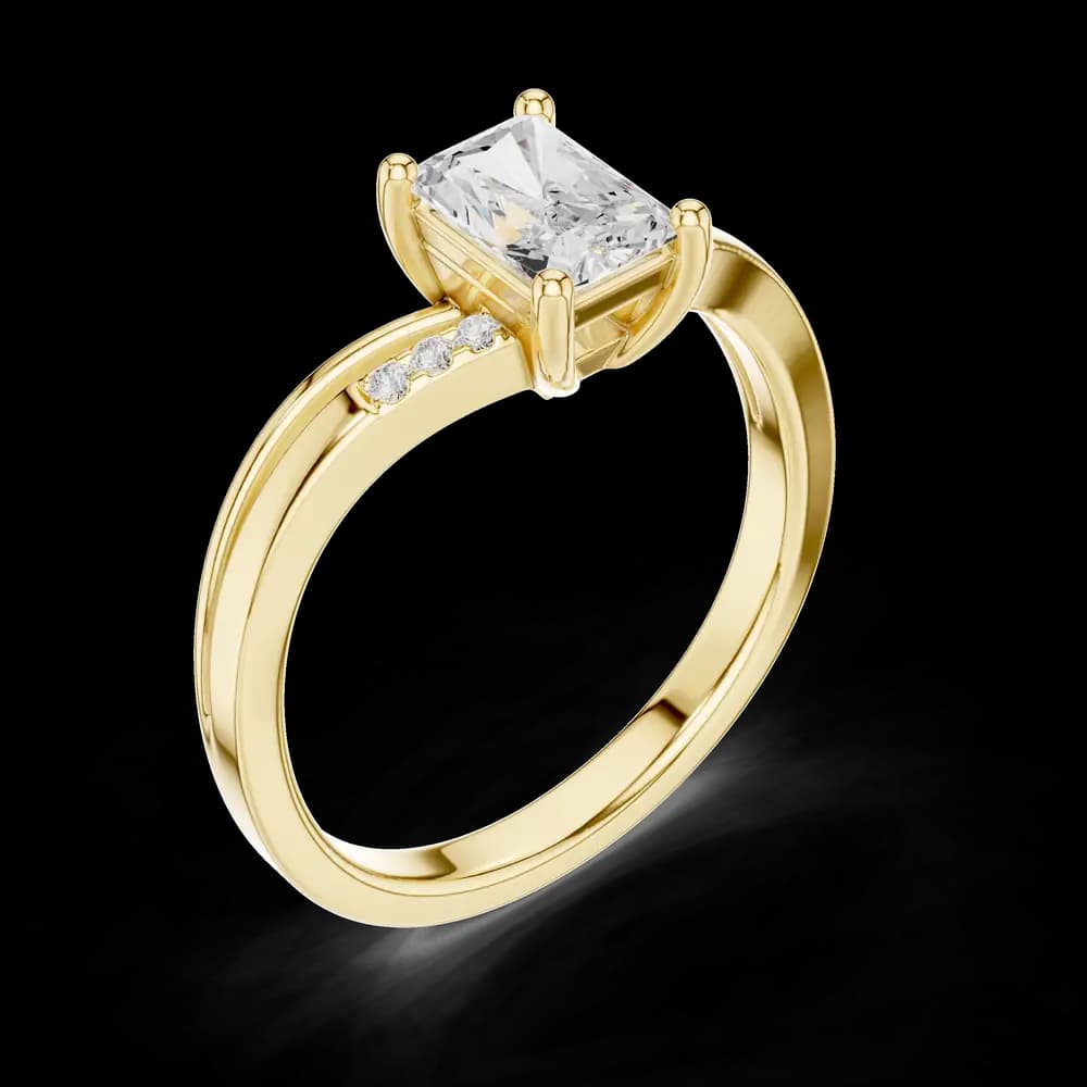Bright Bouquet Lab Grown Diamond Ring - Image 5 Bright Bouquet Lab Grown Diamond Ring, view 5 of 6
