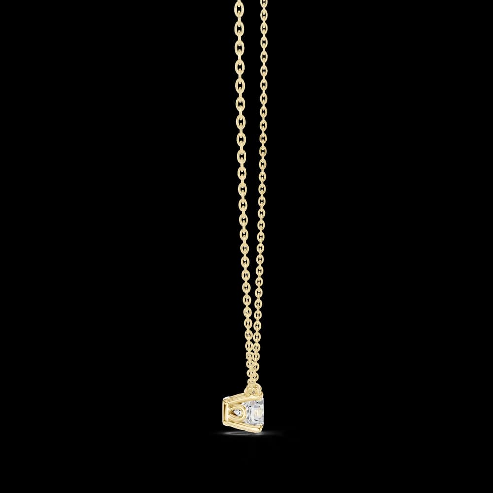 Bright Sun lab grown diamond pendant - Image 6 Bright Sun lab grown diamond pendant, view 6 of 6