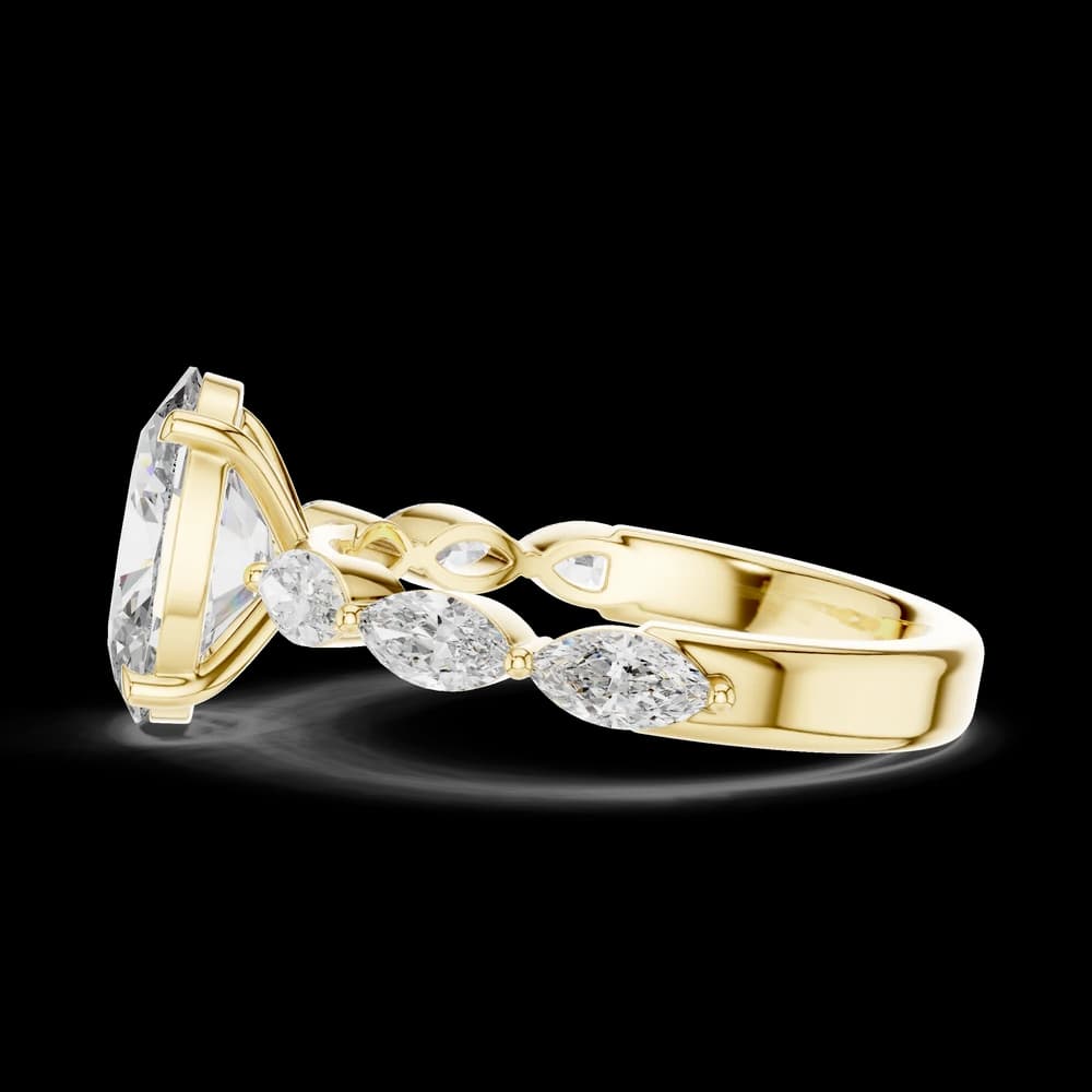 Canvas White lab grown diamond ring - Image 6 Canvas White lab grown diamond ring, view 6 of 6