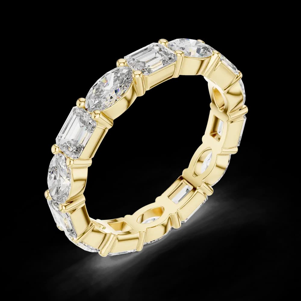 Chiffon Drape lab grown diamond ring - Image 7 Chiffon Drape lab grown diamond ring, view 7 of 12
