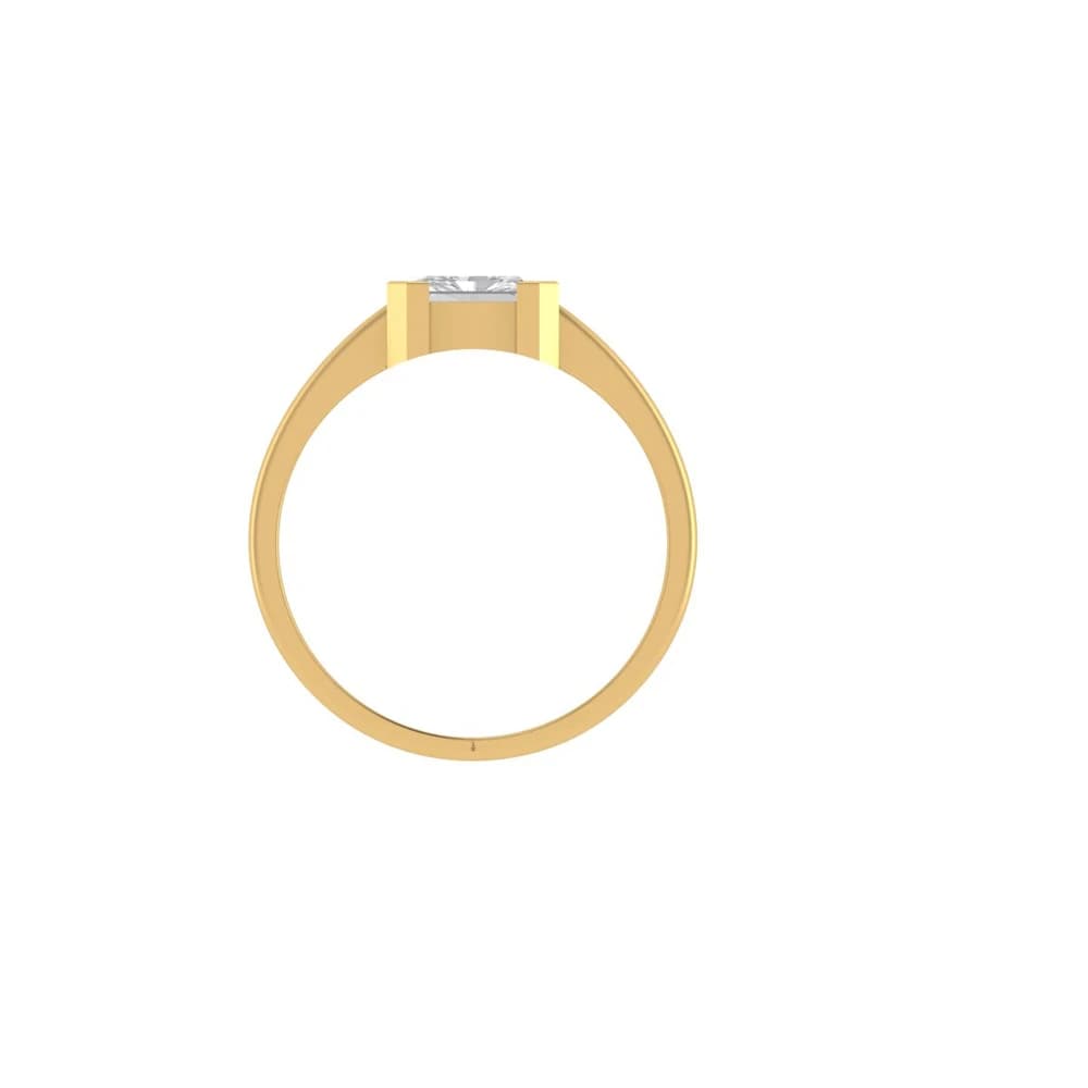 Cresta Radiant Men's Lab Grown Diamond Ring - Image 3 Cresta Radiant Men's Lab Grown Diamond Ring, view 3 of 3