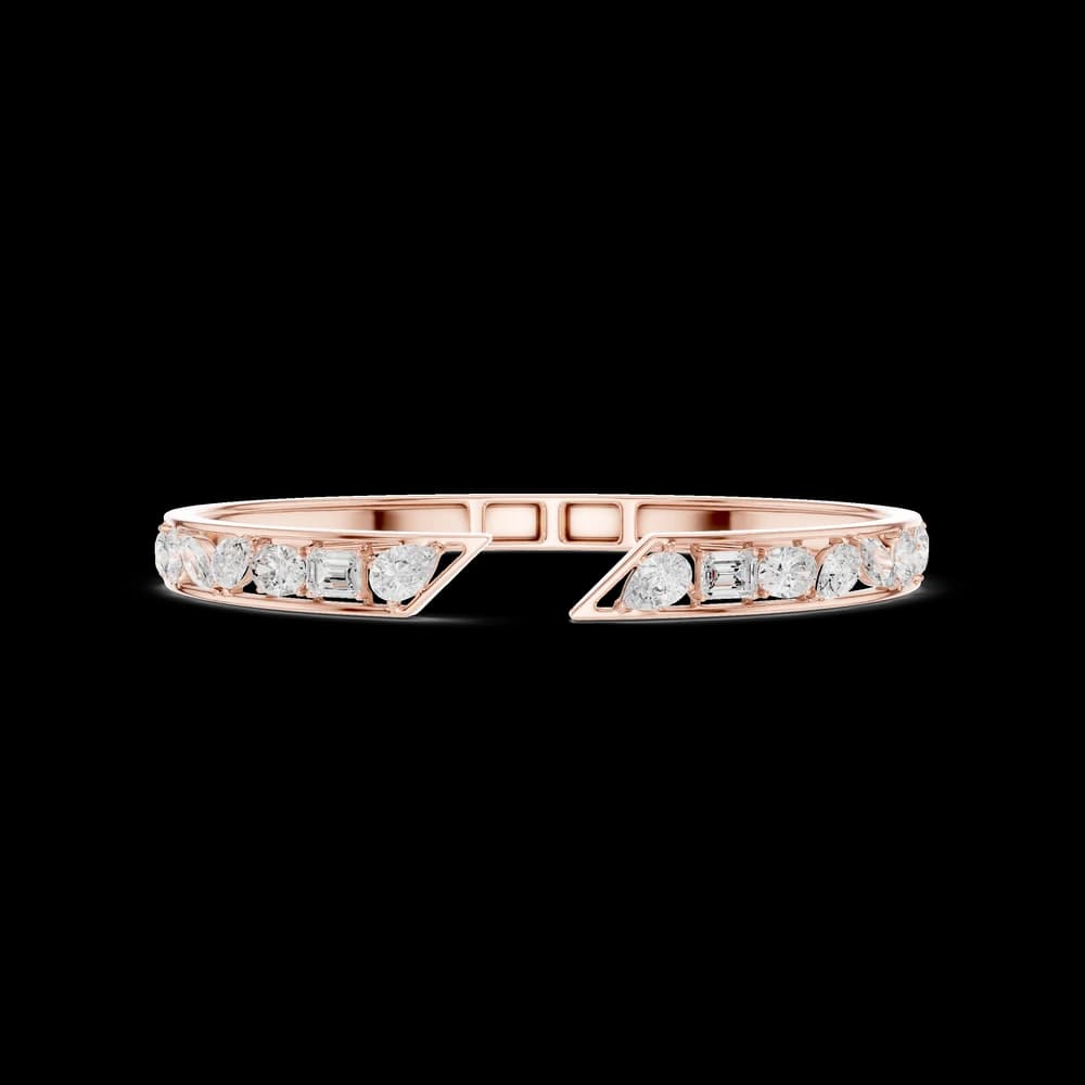 Pear Emerald Oval Marquise Round 3.51 Carat Lab Grown Diamond Bracelet - Image 1 Pear Emerald Oval Marquise Round 3.51 Carat Lab Grown Diamond Bracelet, view 1 of 6