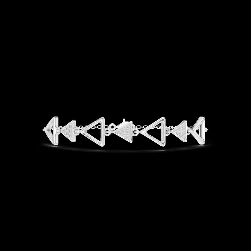 Round 0.15 Carat Lab Grown Diamond Bracelet - Image 2 Round 0.15 Carat Lab Grown Diamond Bracelet, view 2 of 6